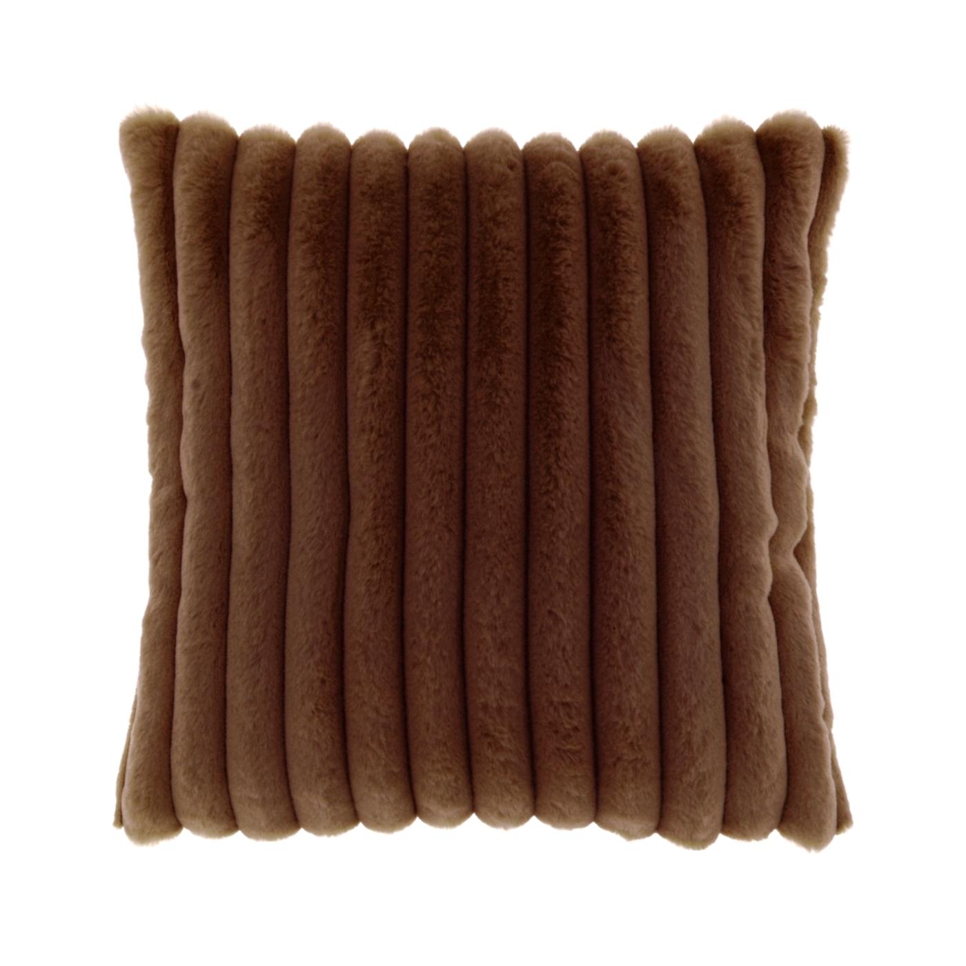 Unique Living kussen Peppe bruin 45x45cm