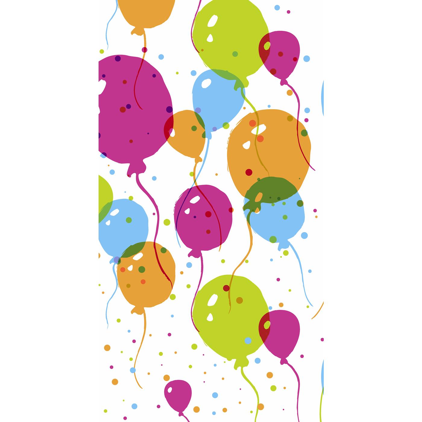 Duni Tafellaken Splash Balloons 120x180 Duni Tafellaken Splash Balloons 120x180