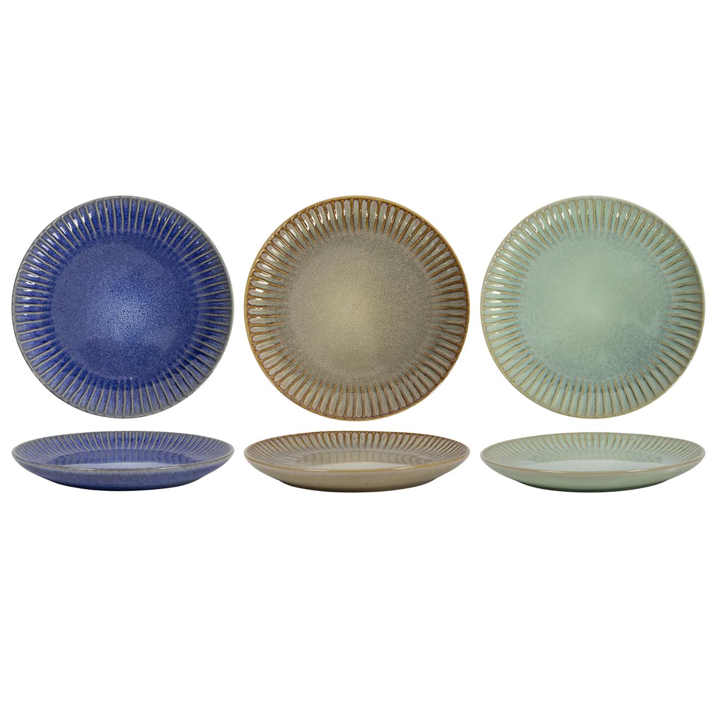 Merkloos Ontbijtbord Sea Breeze 21cm doos a 6