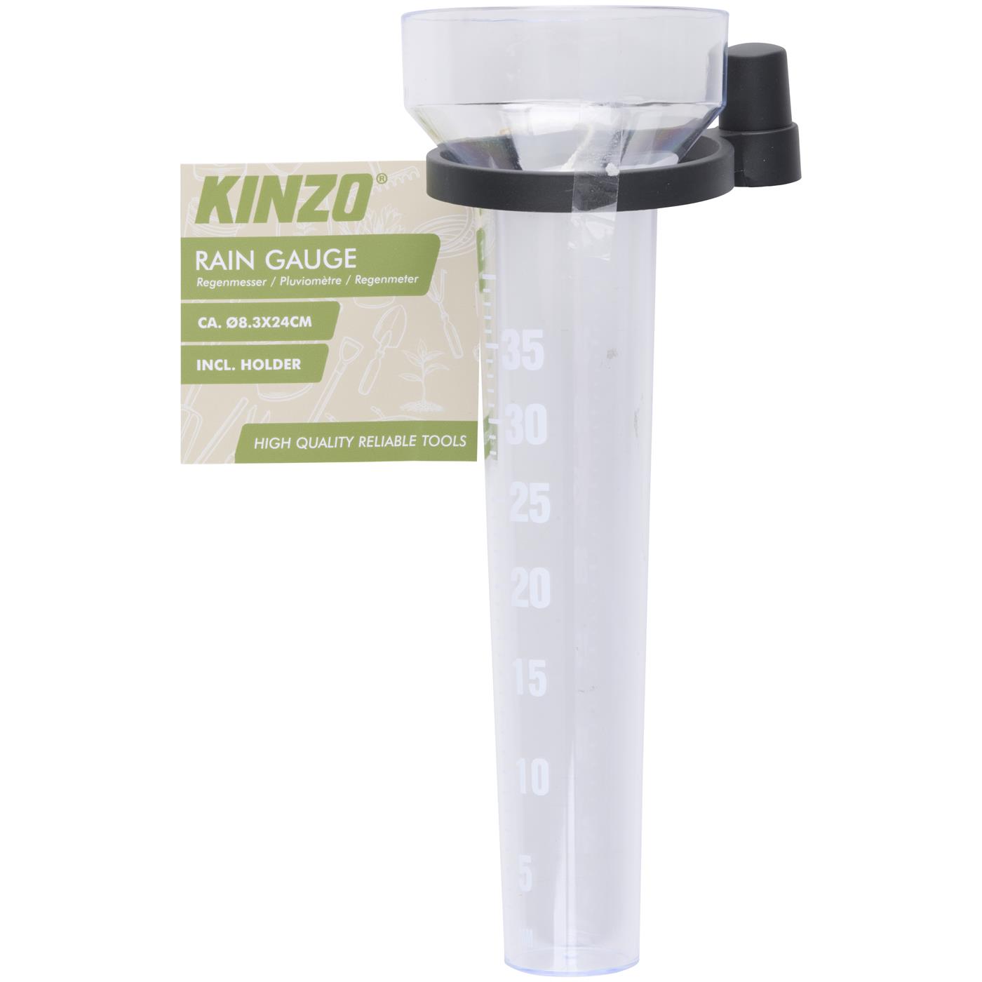 Kinzo Regenmeter Ø8,3x24cm