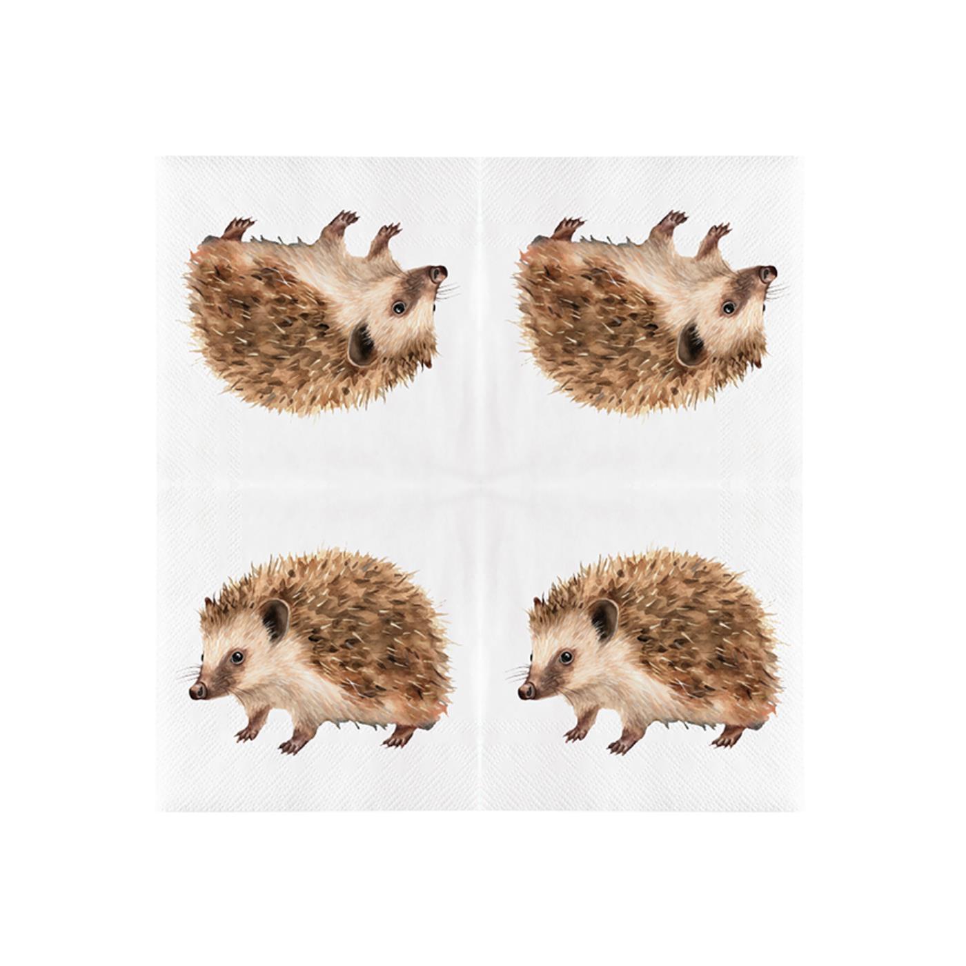 Esschert Design Servetten egel 33x33cm