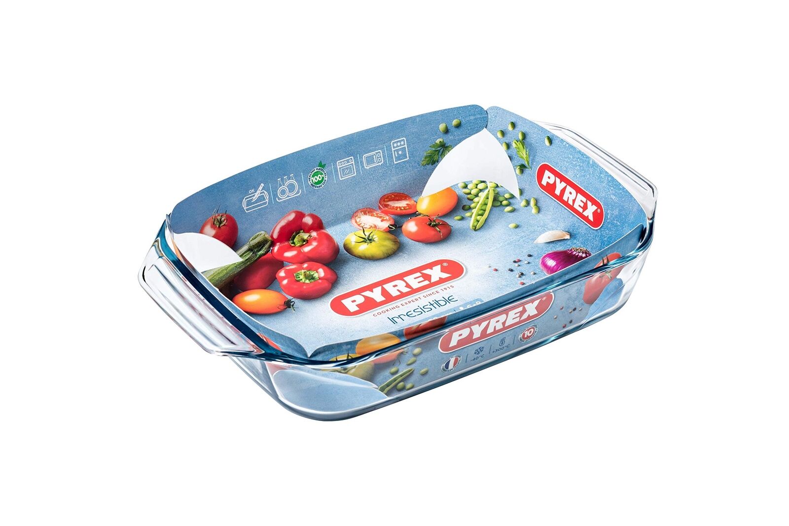 Pyrex ovenschaal 28x17cm glas Pyrex ovenschaal 28x17cm glas