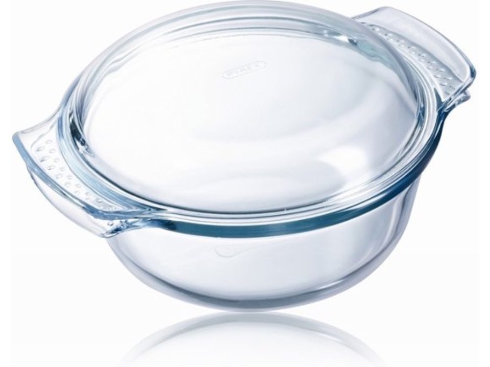 Pyrex ronde ovenschaal met deksel 1,4ltr Pyrex ronde ovenschaal met deksel 1,4ltr