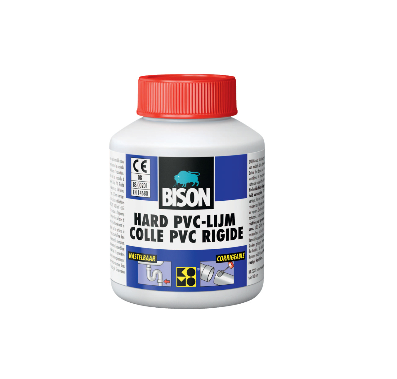 Bison hard pvc lijm 100 ml Bison hard pvc lijm 100 ml