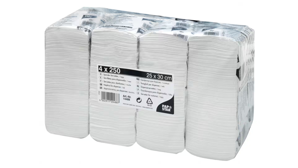 PapStar navulservetten 250st 4 pak