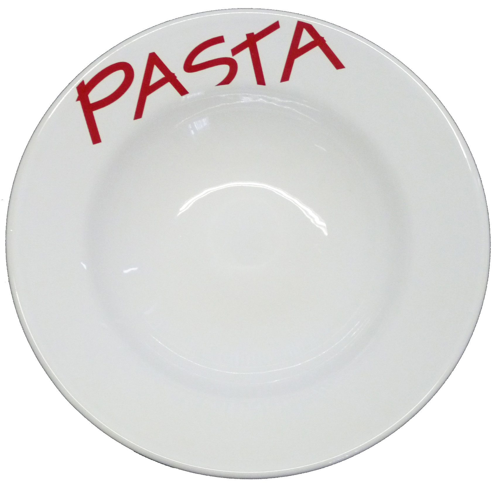 Z Diep bord PASTA wit 26cm a 6stuks