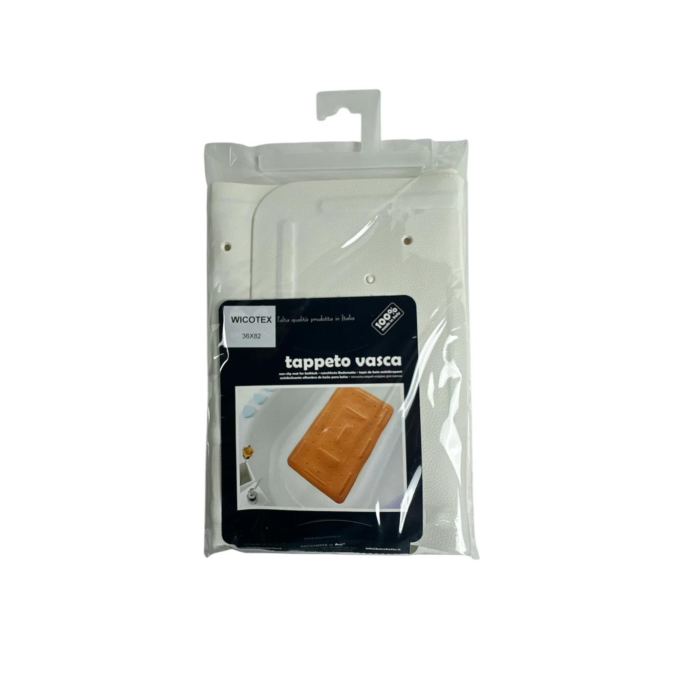 Wicotex Antislip badmat 36x82cm wit
