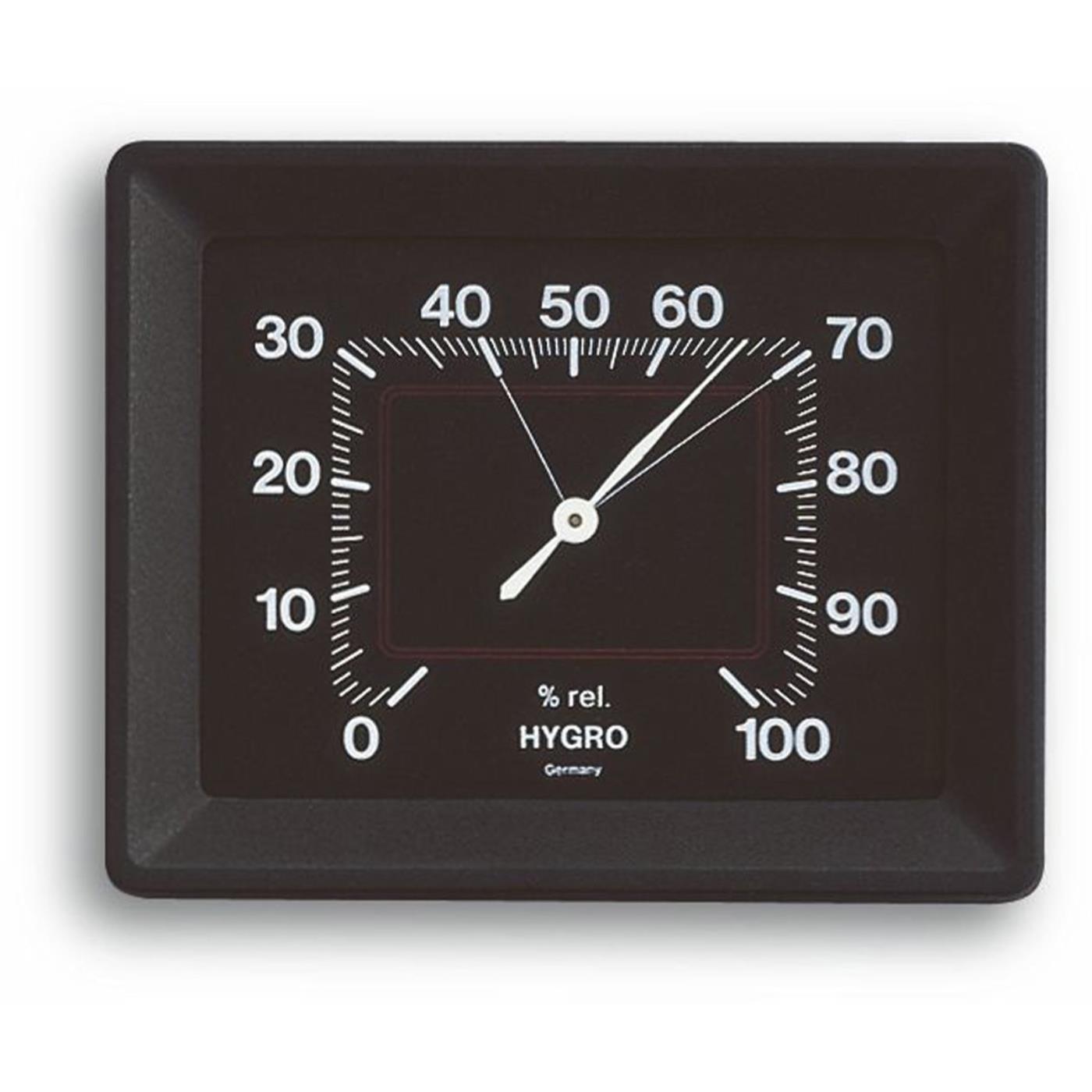 TFA Dostmann TFA hygrometer analoog zwart 10x8cm