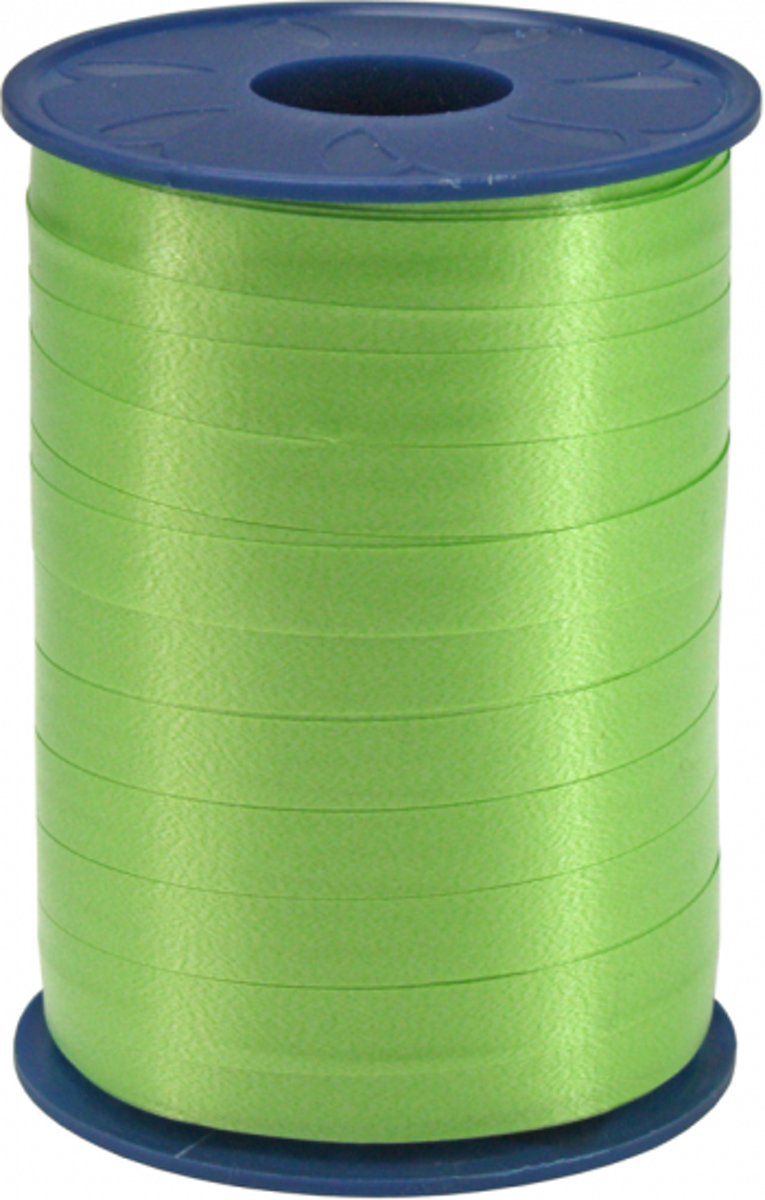 Krullint 10mm/250mtr lime-groen