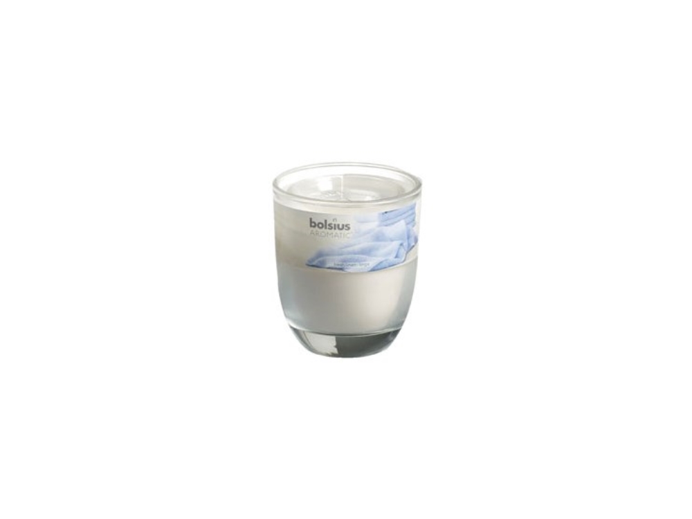 Bolsius geurglas 80/70 Fresh Linen