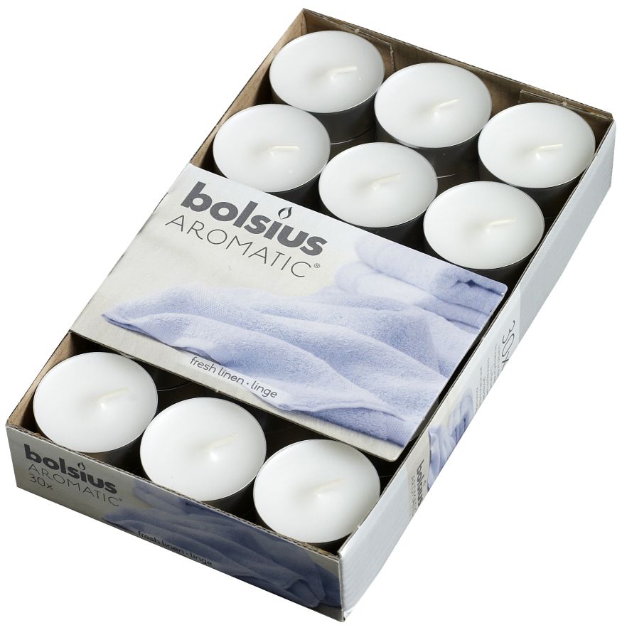 Bolsius geurtheelichten doos a 30