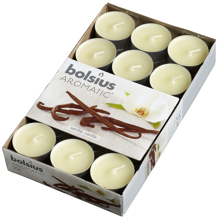 Bolsius geurtheelichten doos a 30