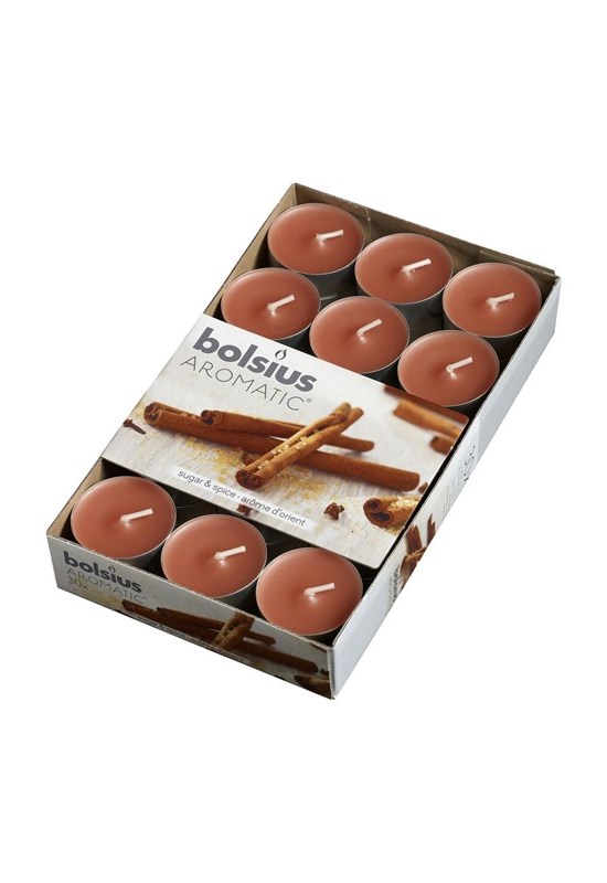 Bolsius geurtheelichten doos a 30