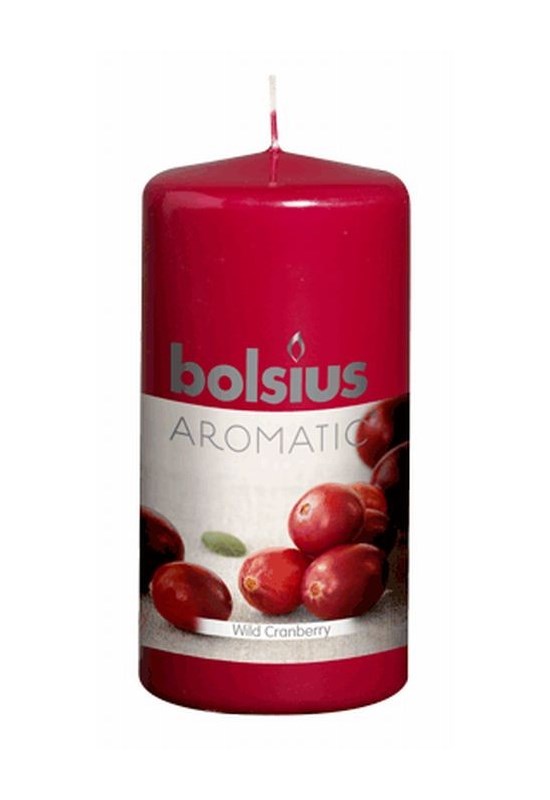 Bolsius Geurstompkaars Cranberry