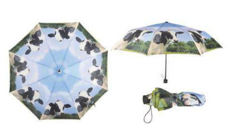 Esschert Design Esschert Opvouwbare paraplu koe