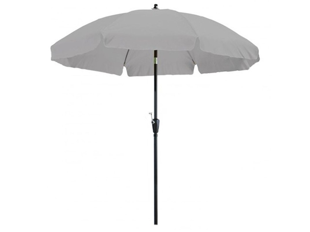 Parasol LANZAROTE 250cm Opdraai Grijs Parasol LANZAROTE 250cm Opdraai Grijs