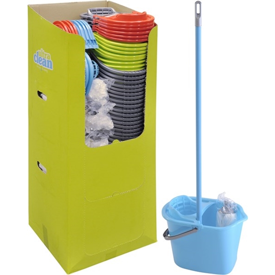 Z Mopset mop+steel en wringemmer 10 liter