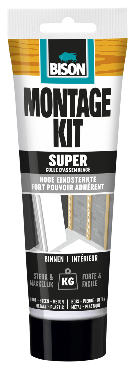 Bison montagekit tube 200gr Bison montagekit tube 200gr