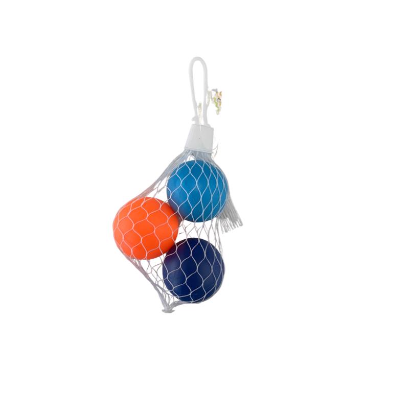 Beachballballetjes 40mm netje a 3st Beachballballetjes 40mm netje a 3st