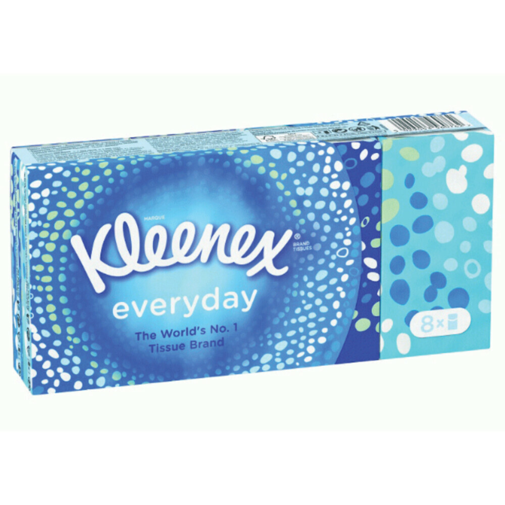 Kleenex zakdoekjes pak a 8x 9 stuks Kleenex zakdoekjes pak a 8x 9 stuks